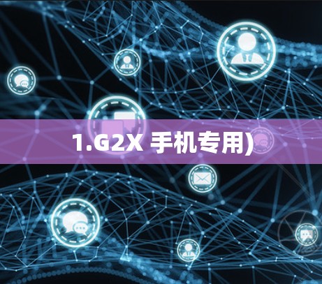 1.G2X 手机专用) 1.G2X 手机专用)