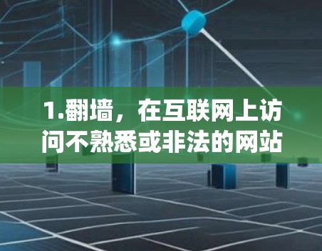 1.翻墙,在互联网上访问不熟悉或非法的网站,通常涉及翻墙(Browsing on Unfamiliar or Illegal Websites) 1.翻墙,在互联网上访问不熟悉或非法的网站,通常涉及翻墙(Browsing on Unfamiliar or Illegal Websites)