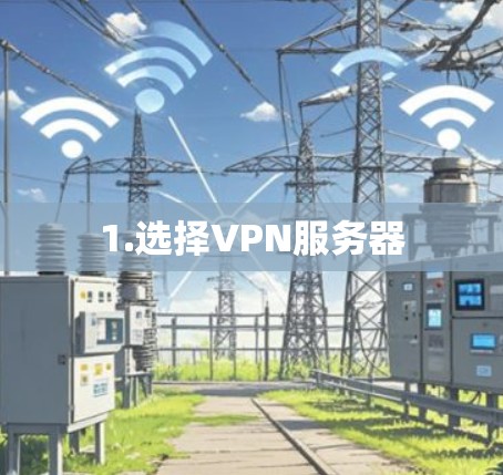 1.选择VPN服务器