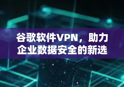 谷歌软件VPN,助力企业数据安全的新选择 谷歌软件VPN,助力企业数据安全的新选择