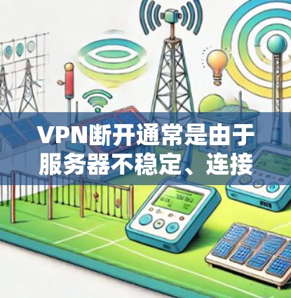 VPN断开通常是由于服务器不稳定、连接问题或服务器故障导致的。以下是一些可能的解决方案 VPN断开通常是由于服务器不稳定、连接问题或服务器故障导致的。以下是一些可能的解决方案