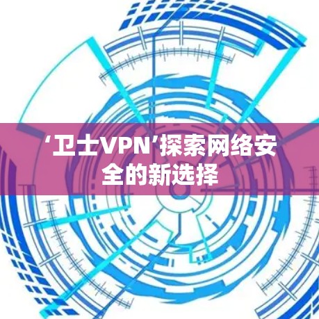 ‘卫士VPN’探索网络安全的新选择