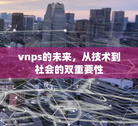 vnps的未来,从技术到社会的双重要性 vnps的未来,从技术到社会的双重要性