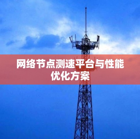 网络节点测速平台与性能优化方案