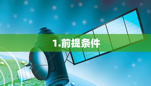 1.前提条件