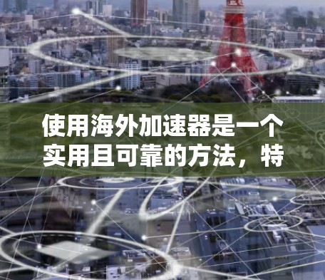 使用海外加速器是一个实用且可靠的方法，特别是在需要快速下载资源或传输数据时。以下是使用海外加速器的步骤