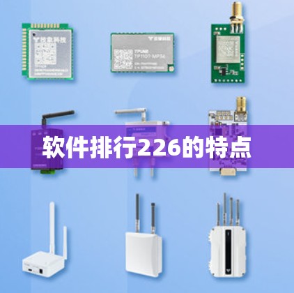 软件排行226的特点