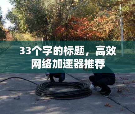 33个字的标题,高效网络加速器推荐